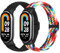 XANS 2 PCS Cinturino Elastico Intrecciato Compatibile con Xiaomi Smart Band 10/9/8, Nylon Cinturini di Ricambio Regolabile Elastico Cinturino per Xiaomi Mi Band 10/9/8 donne uomini