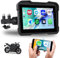CAMECHO Carplay Bildschirm für Motorrad - Kabelloser Carplay und Android Auto Display, 5 Zoll Wasserdichtes Navi Mit Dual Bluetooth Navigation, Siri EQ