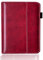 AKLiSa Étui pour liseuse Kobo Aura HD 6,8 compatible avec N204B - Étui de protection à rabat avec fonction veille/réveil magnétique (rouge)