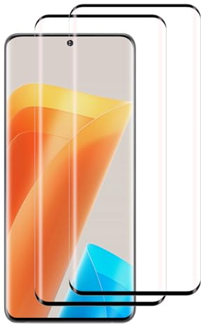 VideoSecu 2 Pièces Verre Trempé pour Samsung Galaxy S20 Ultra, 0,33mm Couverture 3D 9H Dureté Anti-rayures protection écran, Toucher Sensible et Pose sans Bulles Samsung S20 Ultra vitre protection