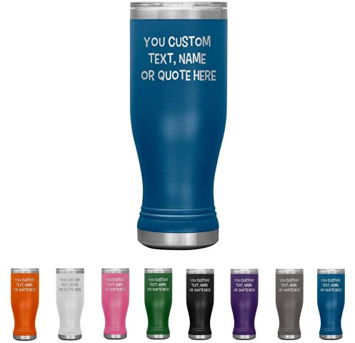 Vaso bohemio personalizado de 20 onzas con nombres, vaso bohemio personalizado con citas y textos para hombres y mujeres, vaso de oficina personalizado para bebidas, vaso único personalizado para