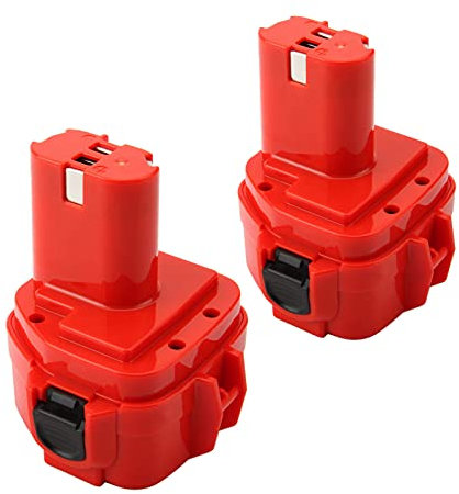 2x iPrize 12V 4800mAh Batteria per Makita PA12 1222 1220 1235 1233 1234 1235B 1235F 192696-2 192698-8 192698-A 193138-9 193157-5 4013D