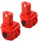 2x iPrize 12V 4800mAh Batteria per Makita PA12 1222 1220 1235 1233 1234 1235B 1235F 192696-2 192698-8 192698-A 193138-9 193157-5 4013D