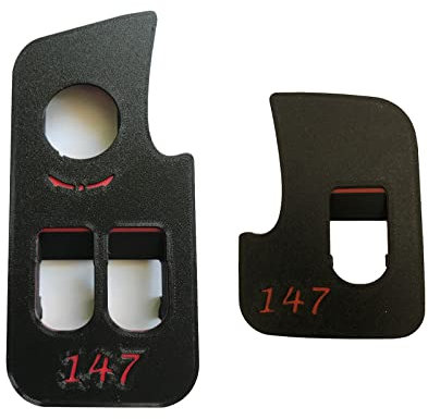Generico Coperchio Pulsantiera compatibile con Alfa 147 2 fin SX DX alzavetri alzacristalli pulsanti