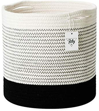 Pot de fleurs en paille tissée à la main pour intérieur ou extérieur - Décoration d'intérieur et de salon