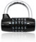 Cadenas à Combinaison 5 lettres, Cadenas à Code Cadenas à Combinaison Étanche et Antirouille Serrure pour Familles, Ecoles,Entreprises,Casiers et Autres Lieux
