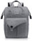 Lekesky Rucksack Damen Herren für Schule Uni Reisen Freizeit Job mit Laptopfach & Anti Diebstahl Tasche, Grau