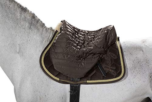 Eskadron Sattelschoner Glossy Quilted Heritage19/20 Farbe Pferdezubehör blackmocca