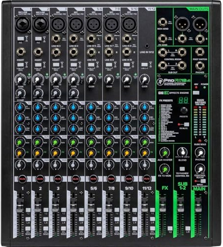Mackie ProFX12v3 12-K Professional Effects Mixer mit USB