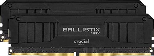 Crucial Ballistix MAX BLM2K8G40C18U4B 4000 MHz, DDR4, DRAM, Desktop Gaming Speicher Kit, 16GB (8GB x2), CL18, Schwarz