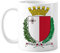 Malta Europa National Emblem Tasse Keramik Kaffee Porzellan Tasse Geschirr