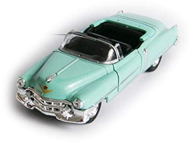 Eldorado 1953 Modellauto Metall 4-Varianten Modell Auto Spielzeugauto Welly Geschenk 87 (Türkis offen)