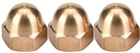 Dado cieco Ottone Dado esagonale ghianda Alta durezza M3-M12 Dado cieco a cupola 7 tipi Dispositivi di fissaggio per veicoli Set con scatola(M12 5PCS)