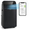 Klarstein Metrobreeze New York Smart 12k Aire Acondicionado Portátil - 12000 BTU, 35-59 m², Control App & Alexa, Ventilador & Deshumidificador, Clase Energética A, Silencioso, 3 Velocidades, Negro