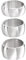 meditoys · Ring aus Edelstahl für Damen und Herren · Bandring 12 mm breit · Silber poliert Größe: 75 (23.9)