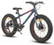 Hiland 26 Zoll Fat Tire Mountainbike für Jungen und Mädchen, 7-Gang Mountainbike, Doppelscheibenbremse, Strand und Schnee Fahrrad, Blau