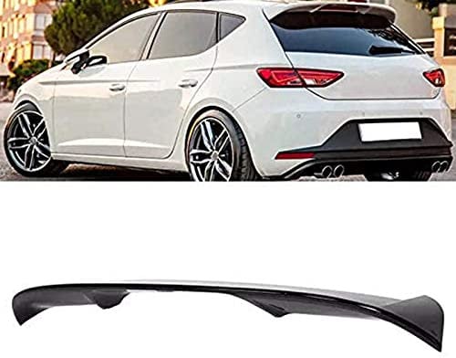 FWNT ABS Glossy Black Heckspoiler Autozubehör Autospoiler für Seat Leon 5F Mk3 5 Tür 2013-2020