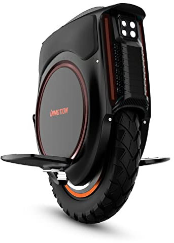 INMOTION Elektro-Laufrad V12 HT, Erwachsene, Schwarz, Motor 2800W, Reichweite bis zu 150km, Gedrosselte Geschwindigkeit 20km/h, Luftbereifung 16, Touchscreen, Lautsprecher
