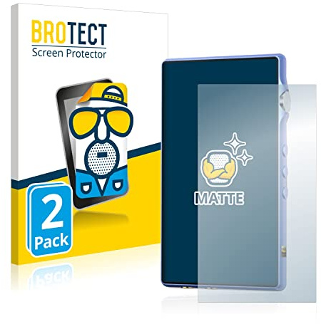 BROTECT Schutzfolie für iBasso DX170 | 2 Stück Entspiegelnder Displayschutz Made in Germany Matte Displayschutz-Folie Anti-Reflex Anti-Fingerprint Einfache Montage