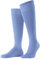 FALKE Herren Kniestrümpfe Energizing Cotton M Kh Baumwolle mit Kompression 1 Paar, Blau Cornflower Blue 6554, 39-40