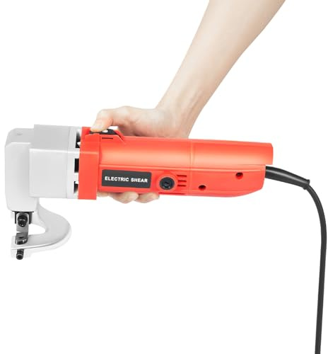 500W Elektrische Blechschere, 2,5mm Metall Schere, 2000 U/min Elektrischer Metallknabber, Edelstahl Cutter zum Schneiden von Eisen, Weißblech, Stahl, Kupfer, Aluminium