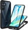 CENHUFO Funda Samsung A16 5G/4G / A26 5G, Carcasa Antigolpes 360 Grados con Protector Pantalla Integrado, Robusta Doble Cara Case Transparente Capa Funda para Samsung Galaxy A16 5G/4G / A26 5G -Negro