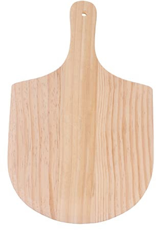 Cabilock Plato De Madera Para Pizza Bandeja Portátil Pala Para Pizza Para Hogar