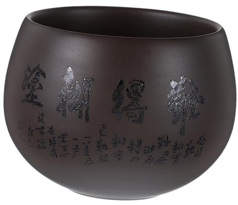 Garneck Sand Teetasse Chinesische Teetasse Aus Ton Teeschalen Tassen Japanische Tassen Mit Teeverkostung Yixing Zisha Asiatische n Brown Keramik