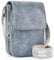 APHISON kleine Handytasche zum Umhängen rfid blocker Umhängetasche für Handy veganem Leder Crossbody Bag Damen mit Geldbörse Verstellbar Breiter Gurt abnehmbarer Schultergur