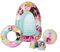 Barbie Ensemble de bain gonflable | Brassards, bouée, ballon de plage et bateau gonflable | Ensemble portable de vacances, piscine, plage, fête d'été pour enfants | 3 ans et plus