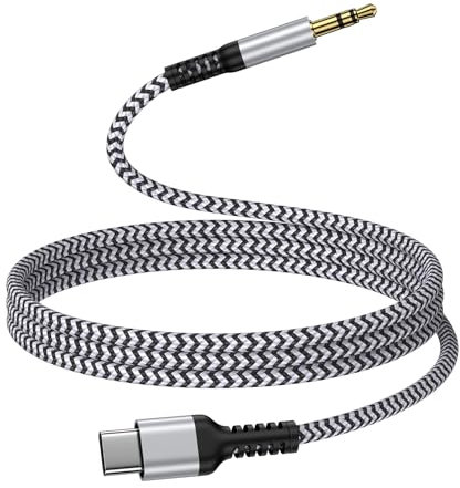 Aux Cable for iPhone in Car, Aux to USB C Cable for iPhone 16Pro Max/16/15Pro/15Plus/15,Samsung Galaxy ,USB Type C to 3.5mm Audio Jack for Car Stereo/Headphones/Speaker