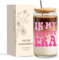 Jars Nova 30th Birthday Gifts for Women | 30th Birthday Present | Glass Cups with Lids and Straws for Girls for Women Best Friend Sister Gift