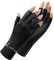 LOPHE UV Gloves for Gel Nail, Black UV Protection Gloves for Manicures Summer Ice Silk Breathable Fingerless Glove for Nail Lamp Skin Care Sun Protection Glove for Nail-Lamp Skin Care