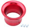 F Fityle 50mm Aluminium Trichter für Vergaser Luftfilter von 24 bis 30, Rot