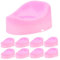 Hemobllo 10Pcs Mini Dollhouse Toilet Realistic Pretend Play Potty Accessories for Delicate Doll House Bathroom Decoration for Miniature Scene and Creative Play