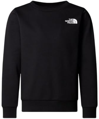 The North Face Kids Simple Dome Crew Sweatshirt, Tnf Black, 6 Years