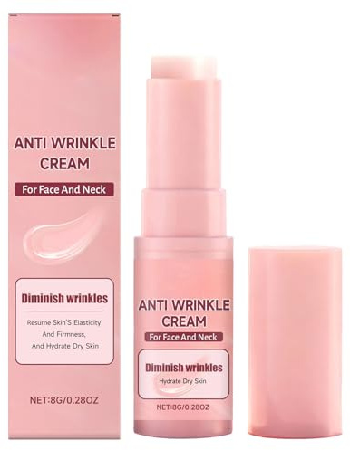 Anti-Falten-Creme für Gesicht und Hals, Kollagen-Balsam-Stick, spendet Feuchtigkeit, strafft die Haut, reduziert Falten und feine Linien, verbessert die Elastizität (1pcs)