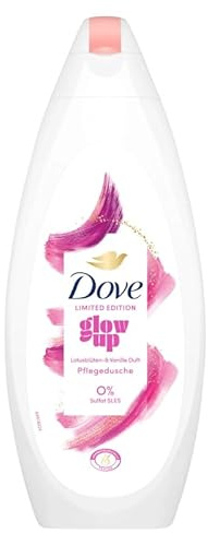 12er Pack - Dove Pflegedusche mit Lotusblüten & Vanille Duft - Glow Up - 250ml