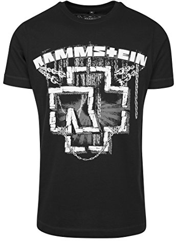 Rammstein Herren Rs001-rammstein in Ketten Tee T-Shirt (1er Pack)