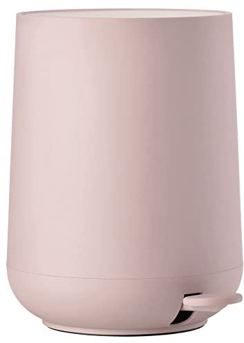 Zone Denmark Nova Mülleimer fürs Bad, Kosmetikeimer, Abfalleimer fürs Badezimmer, Durchm. 20,5 cm, Höhe 23,5 cm, Fassungsvermögen 3 Liter, Rose