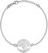 AKA Gioielli® - Bracelet Arbre de Vie en Argent 925 Rhodié avec cristal Swarovski pour Femme et Fille