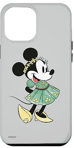 iPhone 12 Pro Max Disney Minnie Mouse Shamrock Dress St. Patrick's Day Case