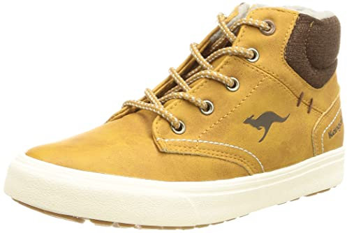 KangaROOS Unisex KAVU X Sneaker, tan/Coffee, 40 EU
