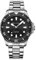 SEA-GULL Seagull Armbanduhr für Herren, modisch, automatisch, mechanisch, 100 m, wasserdicht, Taucheruhr, Saphirglas, Business-Armbanduhr, Schwarz , Armband