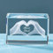 ERWEI Gift for Dad Birthday Best Dad Crystal Cube Present for Fathers Day for Daddy Father Gifts from Daughter Son Kids