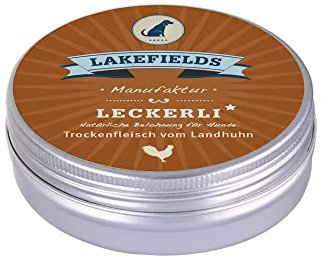 Lakefields MANUFAKTUR Snacks Leckerli Huhn 50g, Größe:3X 50g