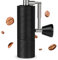 TIMEMORE Chestnut C3 PRO Kaffeemühle Manuelle, Edelstahl Kaffeemühle mit kegelförmigem Mahlwerk, Handkaffeemühle mit klappbarem Griff, für Espresso bis French Press - Schwarz