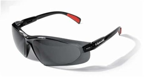 Schmith Schutzbrille 5 Stück Getönte Arbeitsschutzbrille Anti-Kratz-Schutzbrille Sicherheitsbrille mit Klarer Scheibe