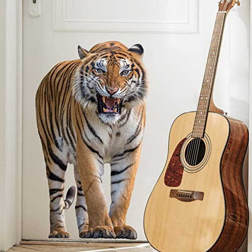 Wandtattoo Tiger Wandsticker Wanddeko für Wohnzimmer Schlafzimmer Sofa Hintergrund,Wandaufkleber Kinderzimmer Mädchen und Jungs,Wandaufkleber Diy Wandkunst Dekor