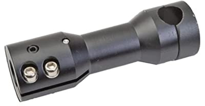 Downhill Lenker Adapter Matt Schwarz passend für Yamaha BWS, MBK Booster 50 – Stabiler Lenkerhalter für 22mm Lenker